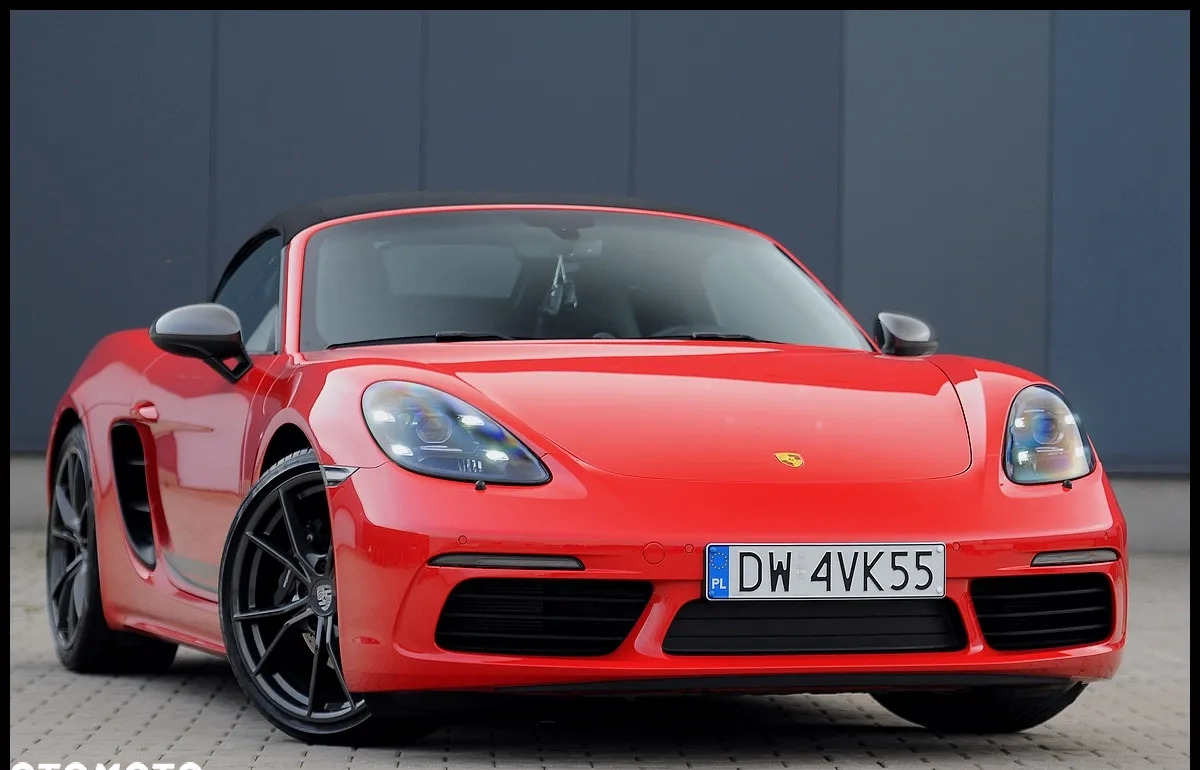Porsche 718 Boxster cena 362900 przebieg: 14000, rok produkcji 2023 z Świdnica małe 781